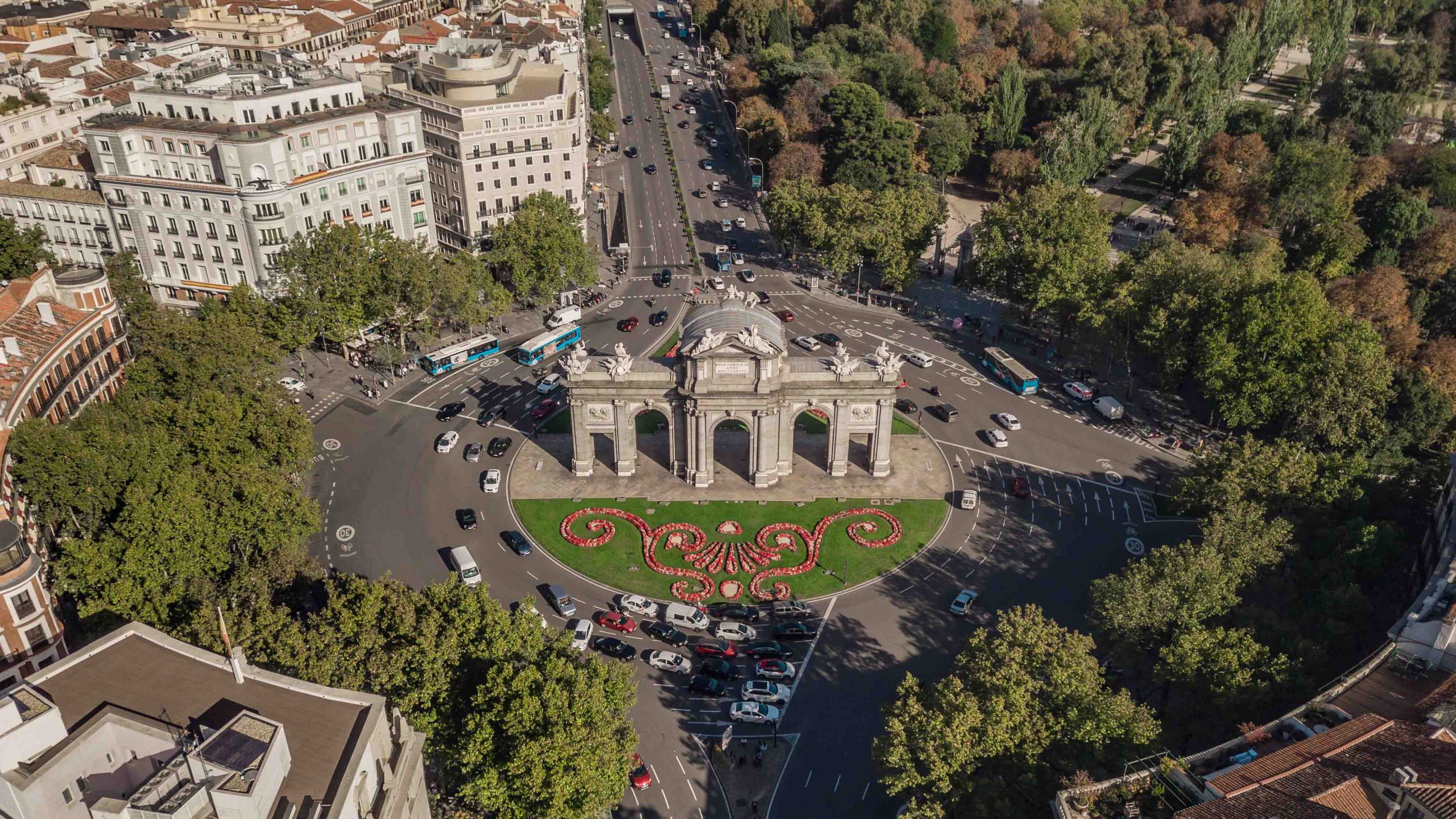 Puerta de Alcala in Madrid