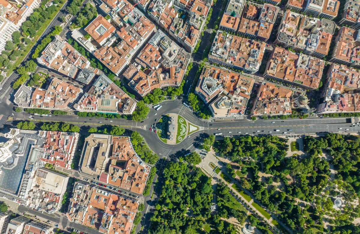 Entrada al Retiro desde la Puerta de Alcalá